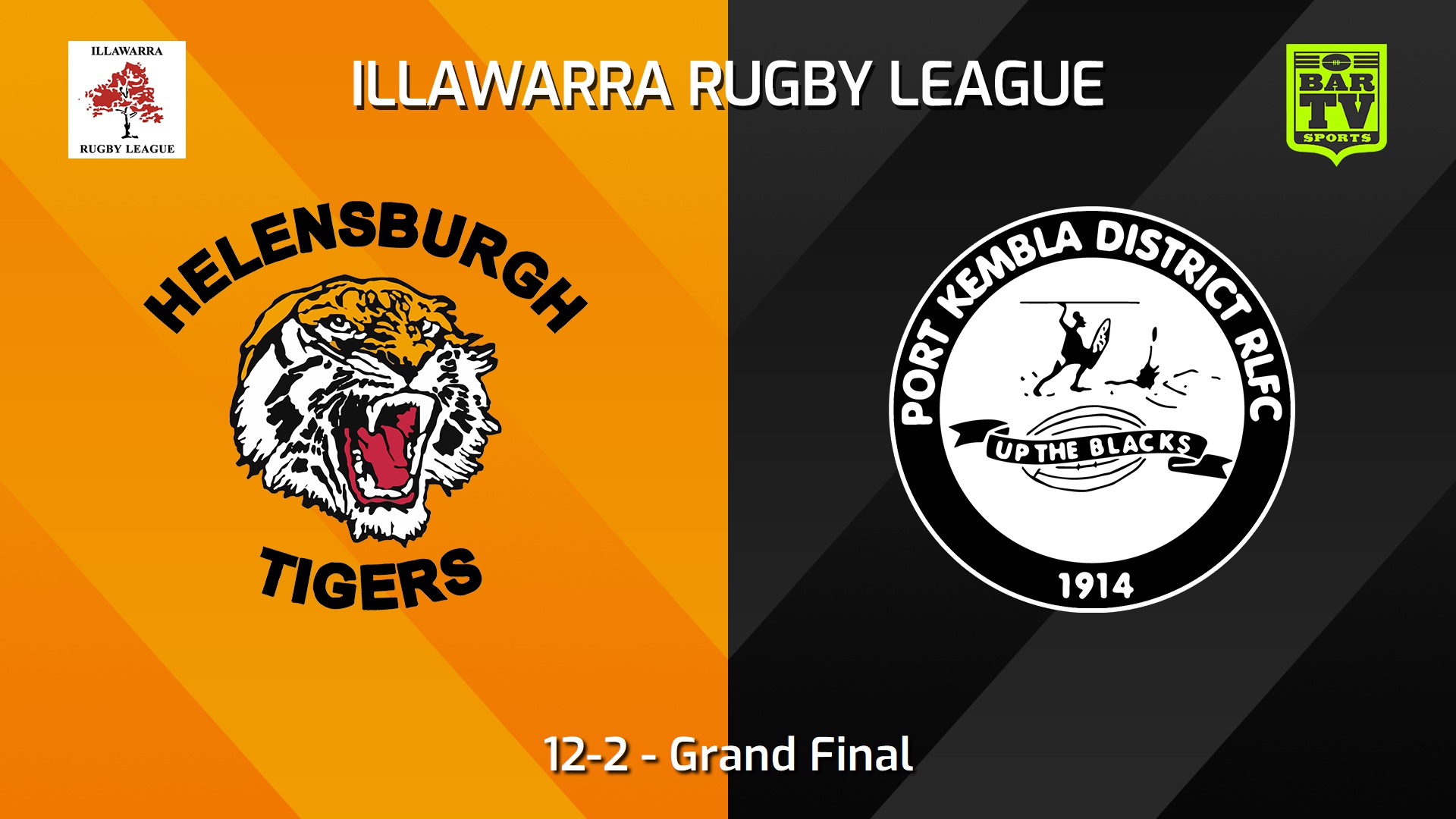 240817-video-Illawarra Rugby League Juniors Grand Final - 12-2 - Helensburgh Tigers JRL v Port Kembla Blacks Slate Image