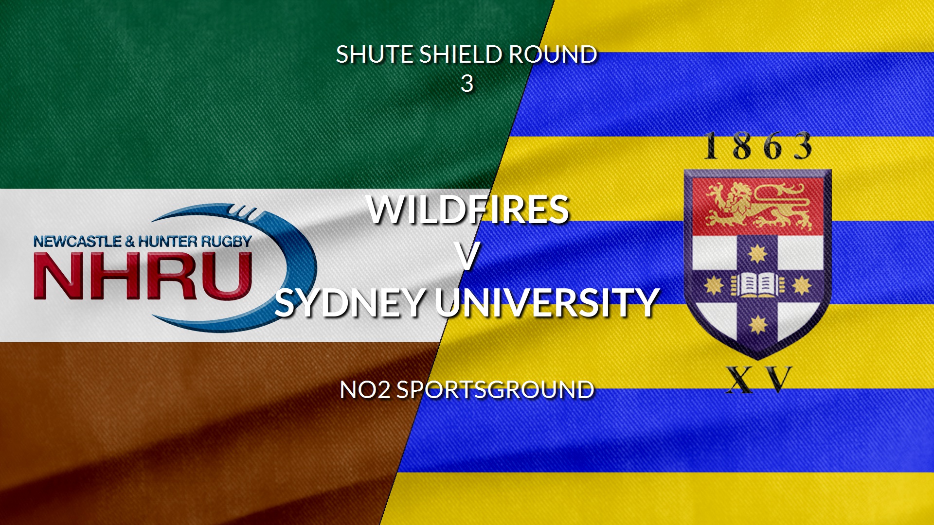 Shute Shield - 2nd Grade - Round 3 - NHRU Wildfires v Sydney University Slate Image