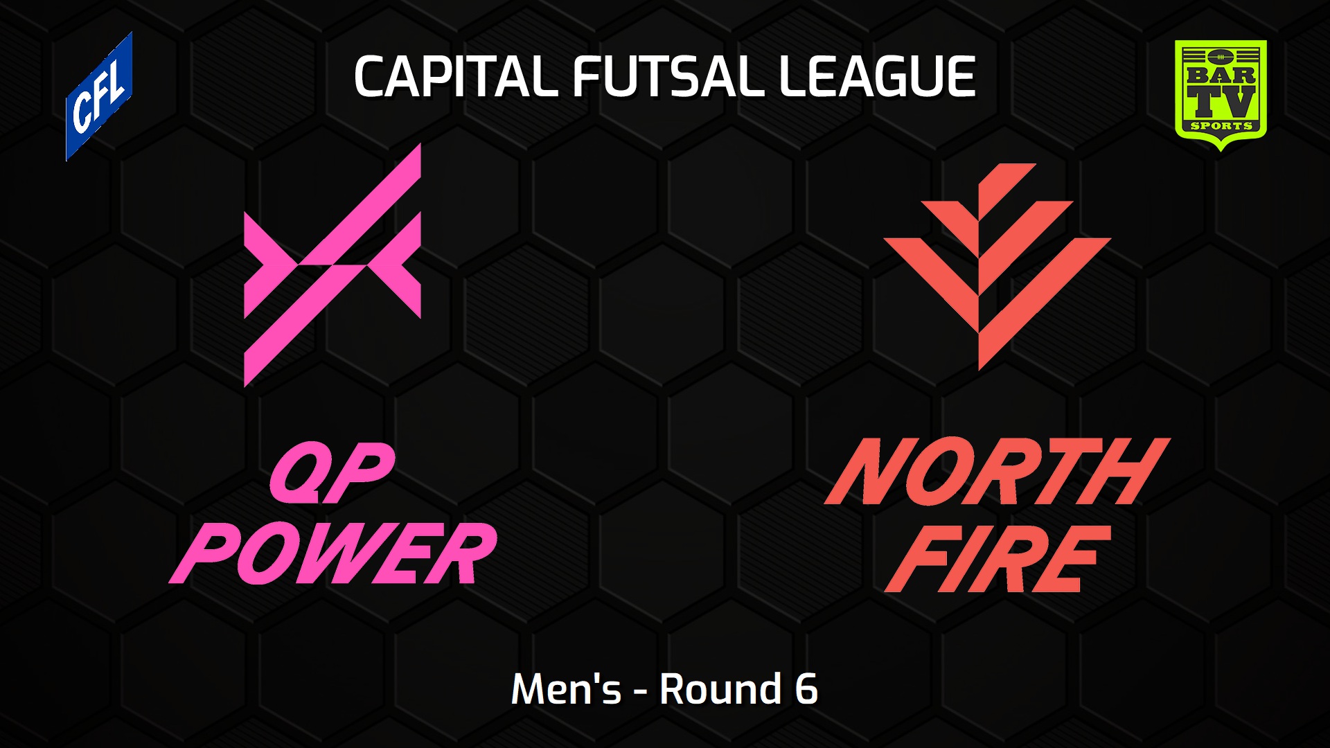 221204-Capital Football Futsal Round 6 - Men's - Queanbeyan-Palerang Power v North Canberra Fire Slate Image