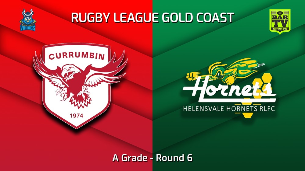 230528-Gold Coast Round 6 - A Grade - Currumbin Eagles v Helensvale Hornets Slate Image