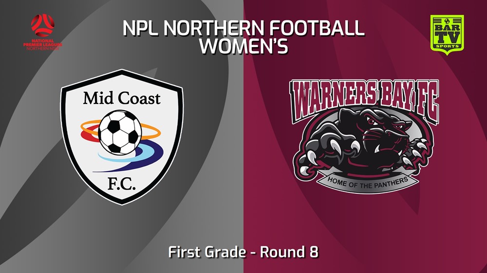 240421-video-NNSW NPLW Round 8 - Mid Coast FC W v Warners Bay FC W Minigame Slate Image