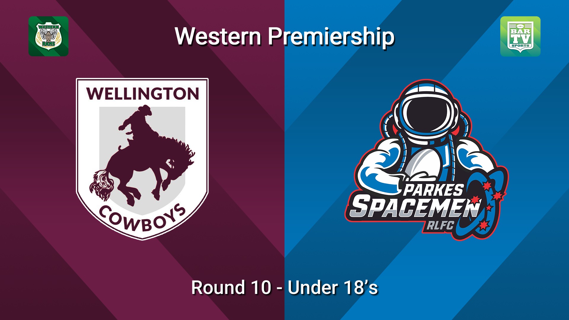 260628-video-Western Premiership Round 10 - Under 18’s - Wellington Cowboys v Parkes Spacemen Slate Image