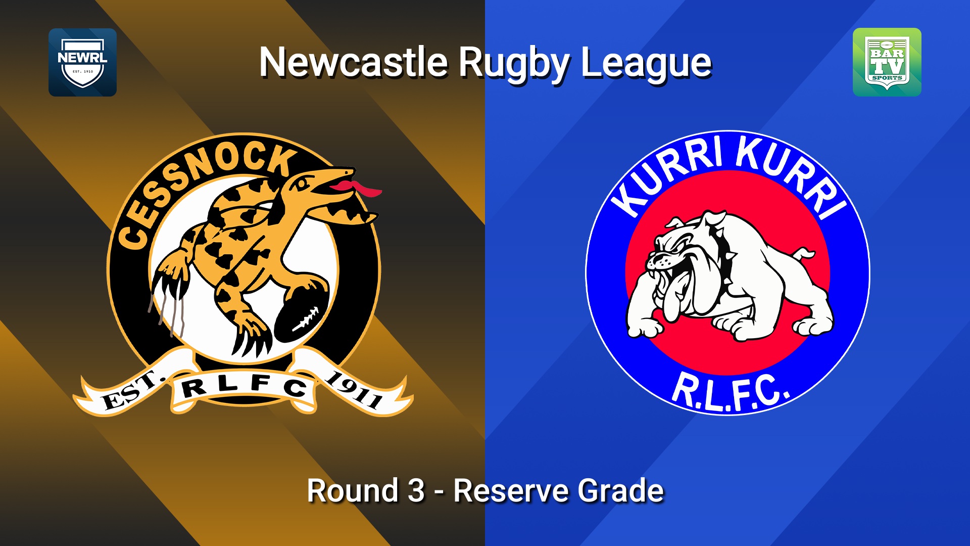 260425-video-Newcastle RL Round 3 - Reserve Grade - Cessnock Goannas v Kurri Kurri Bulldogs Slate Image