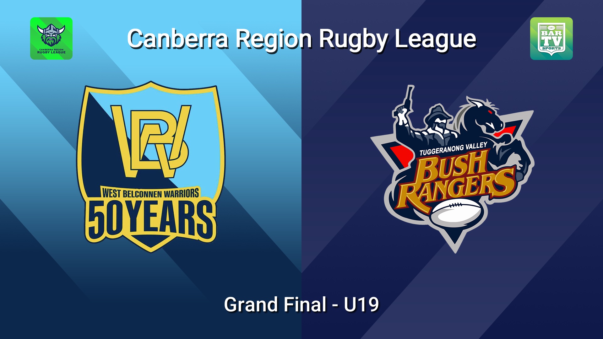 260919-video-Canberra Grand Final - U19 - West Belconnen Warriors v Tuggeranong Bushrangers Slate Image