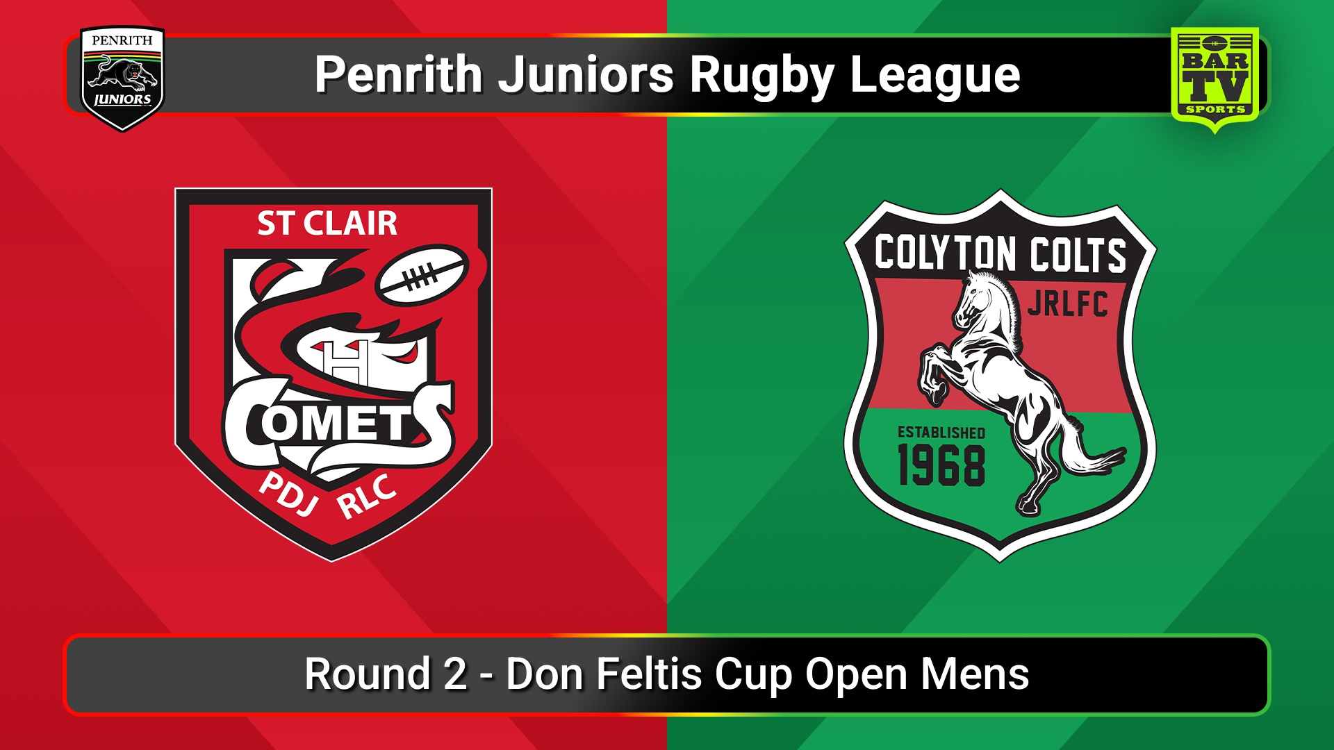 250412-video-Penrith & District Junior Rugby League Round 2 - Don Feltis Cup Open Mens - St Clair v Colyton Slate Image