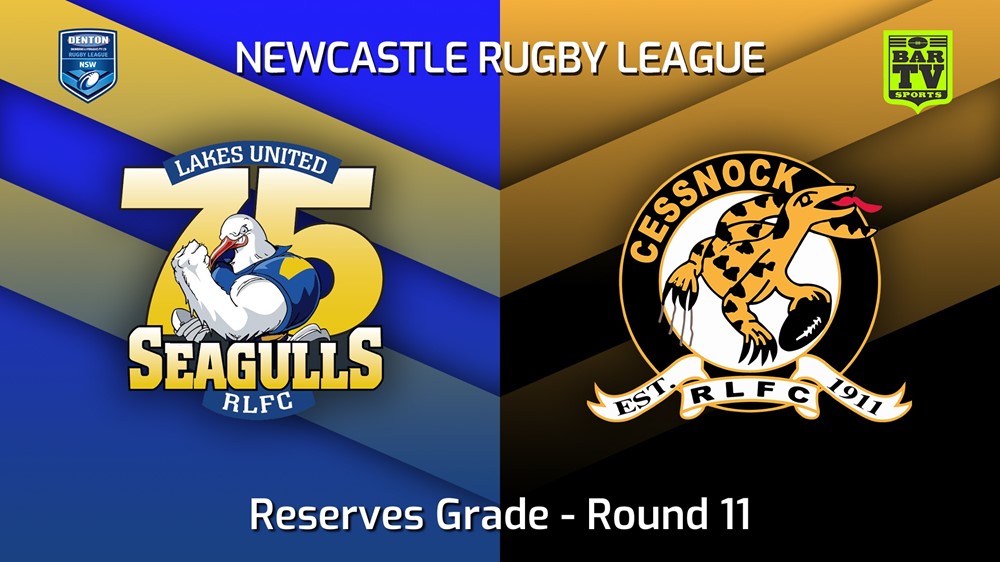 220612-Newcastle Round 11 - Reserves Grade - Lakes United v Cessnock Goannas Slate Image
