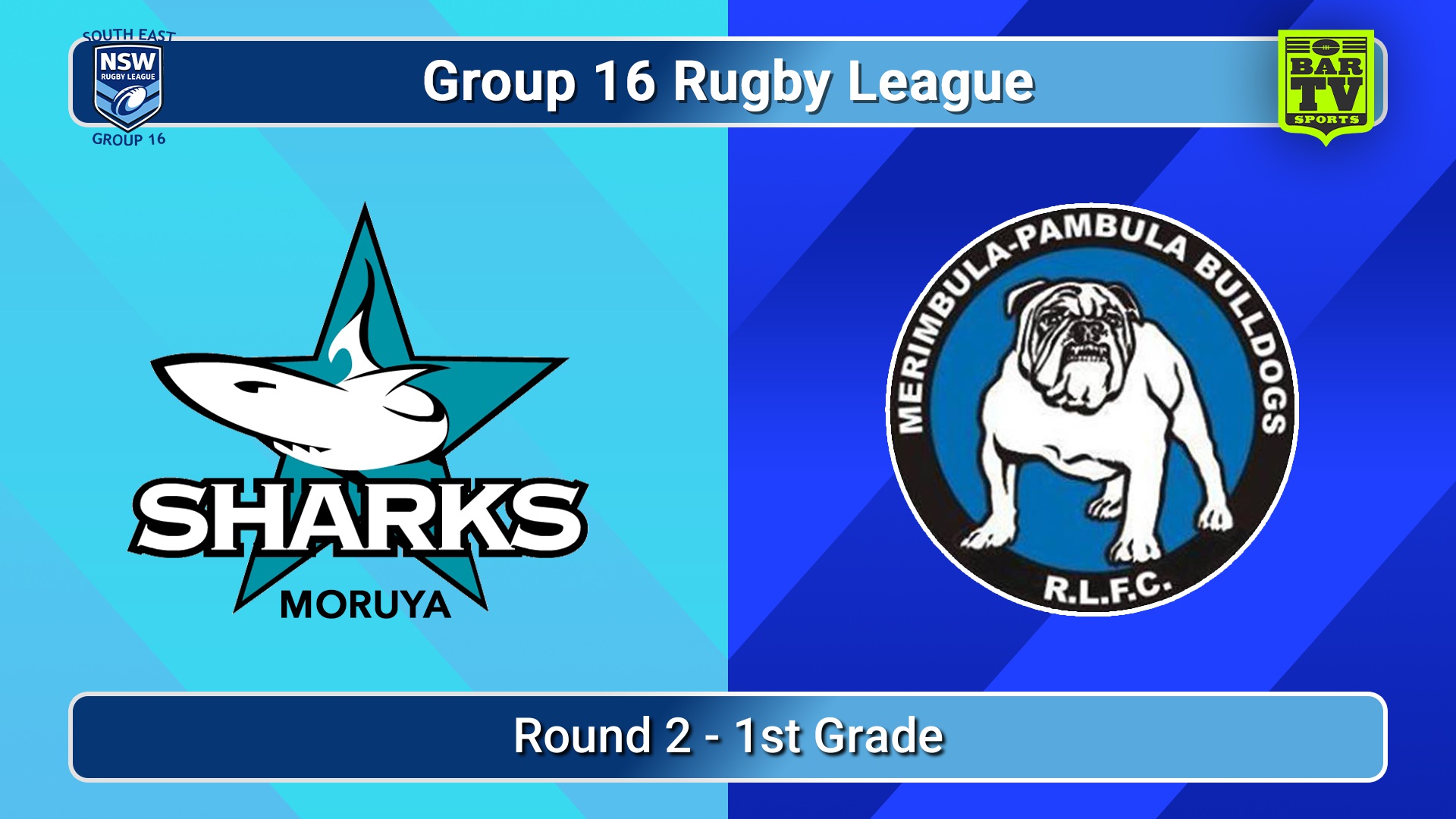 260503-video-Group 16 Rugby League  Round 2 - 1st Grade - Moruya Sharks v Merimbula-Pambula Bulldogs Slate Image