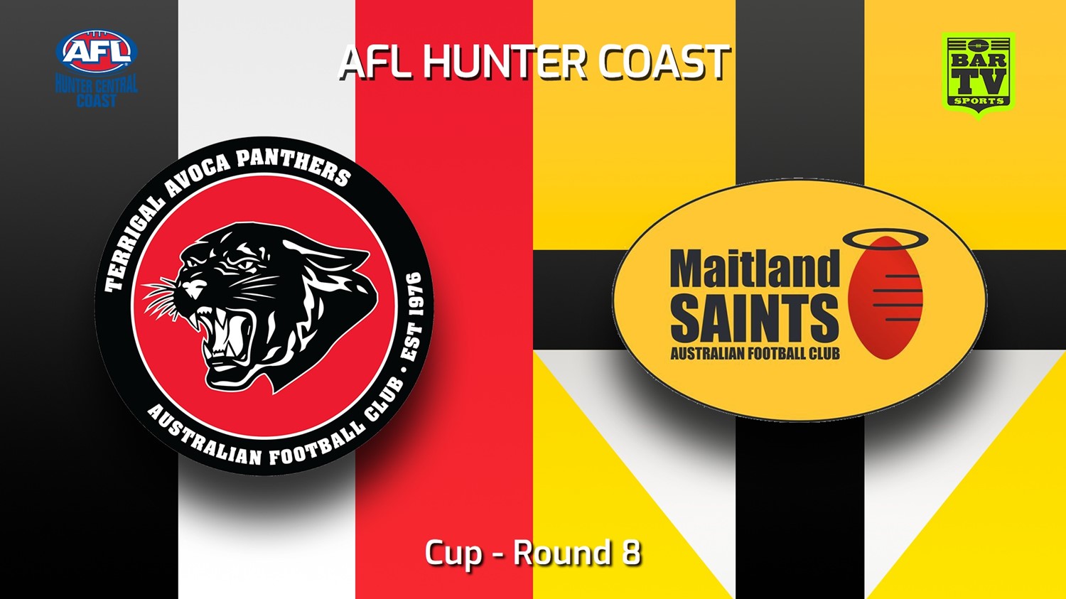 230527-AFL Hunter Central Coast Round 8 - Cup - Terrigal Avoca Panthers v Maitland Saints Minigame Slate Image