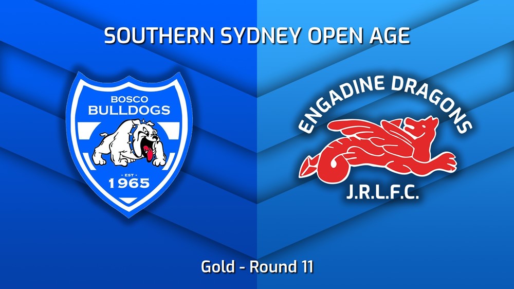 230701-S. Sydney Open Round 11 - Gold - St John Bosco Bulldogs v Engadine Dragons Slate Image