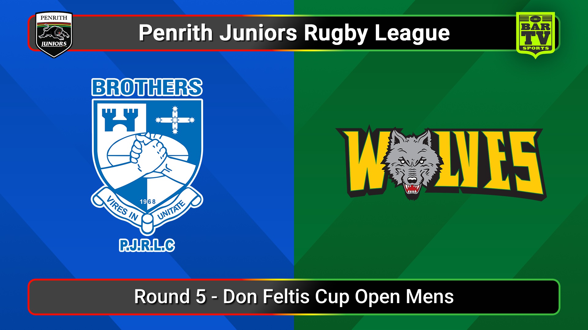 250517-video-Penrith & District Junior Rugby League Round 5 - Don Feltis Cup Open Mens - Brothers v Windsor Wolves Slate Image