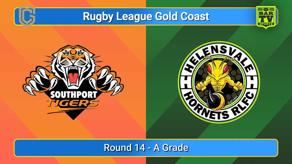 250727-video-Gold Coast Round 14 - A Grade - Southport Tigers v Helensvale Hornets Slate Image
