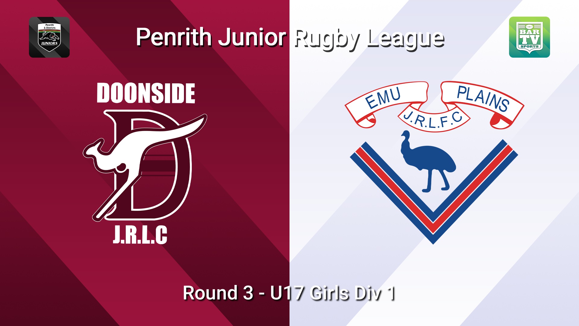 260509-video-Penrith & District Junior Rugby League Round 3 - U17 Girls Div 1 - Doonside v Emu Plains Slate Image