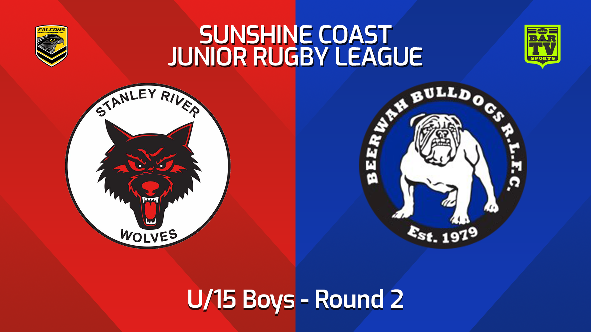 240322-Sunshine Coast Junior Rugby League Round 2 - U15 Div 2 - Stanley River Wolves JRL v Beerwah Bulldogs JRL Slate Image