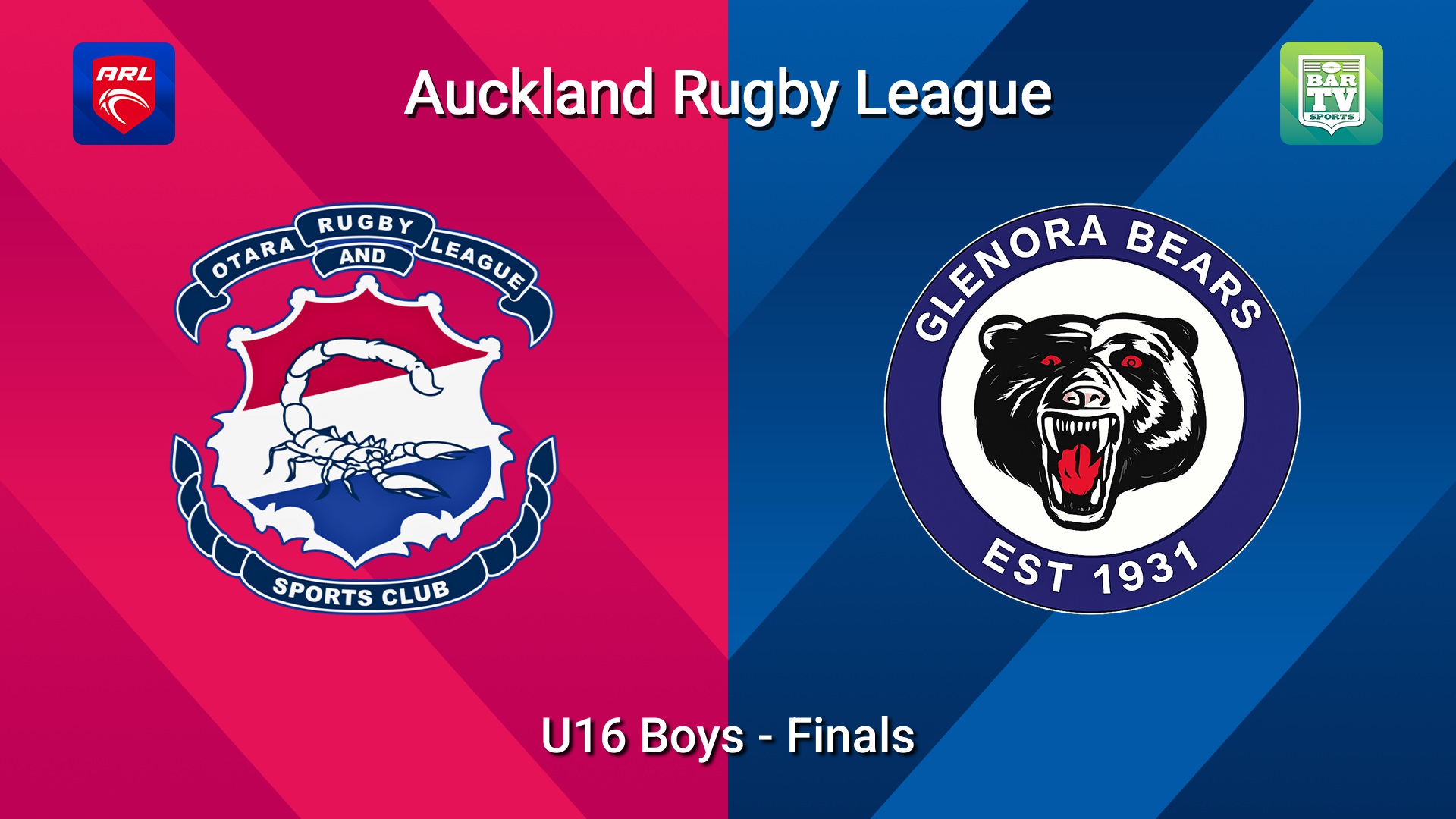 260809-video-Auckland RL Finals - U16 Boys - Otara Scorpions RL v Glenora Bears Slate Image