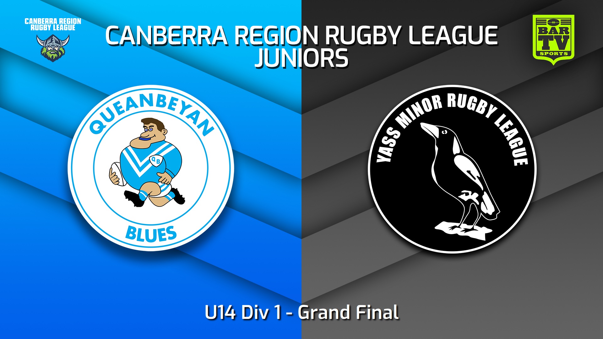 2023 Canberra Region Rugby League Juniors Grand Final - U14 Div 1