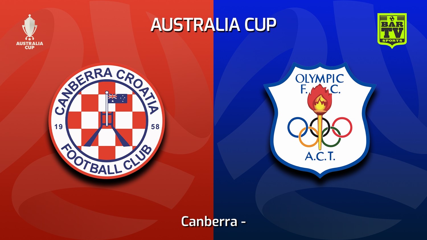 230603-Australia Cup Qualifying Canberra Croatia FC v Canberra Olympic FC Minigame Slate Image