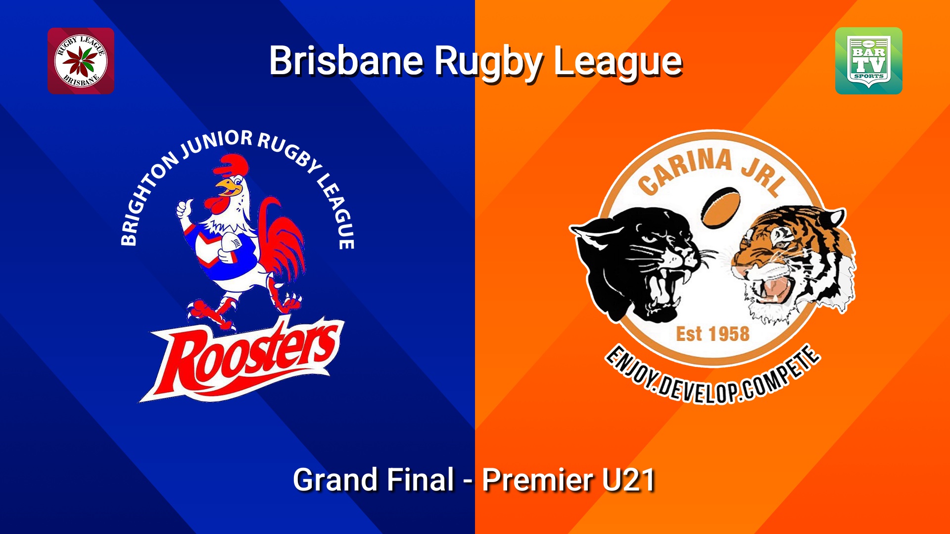 260920-video-BRL Grand Final - Premier U21 - Brighton Roosters v Carina Juniors Slate Image