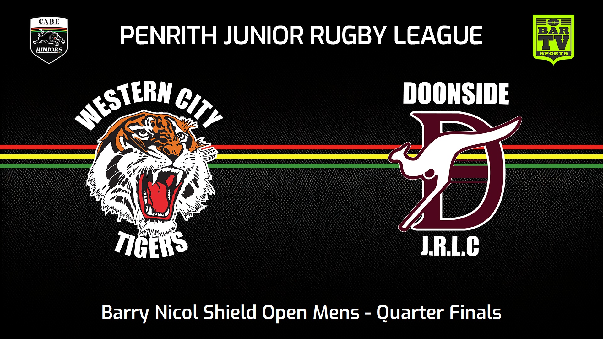 240818-video-Penrith & District Junior Rugby League Quarter Finals  - Barry Nicol Shield Open Mens - Western City Tigers v Doonside Slate Image