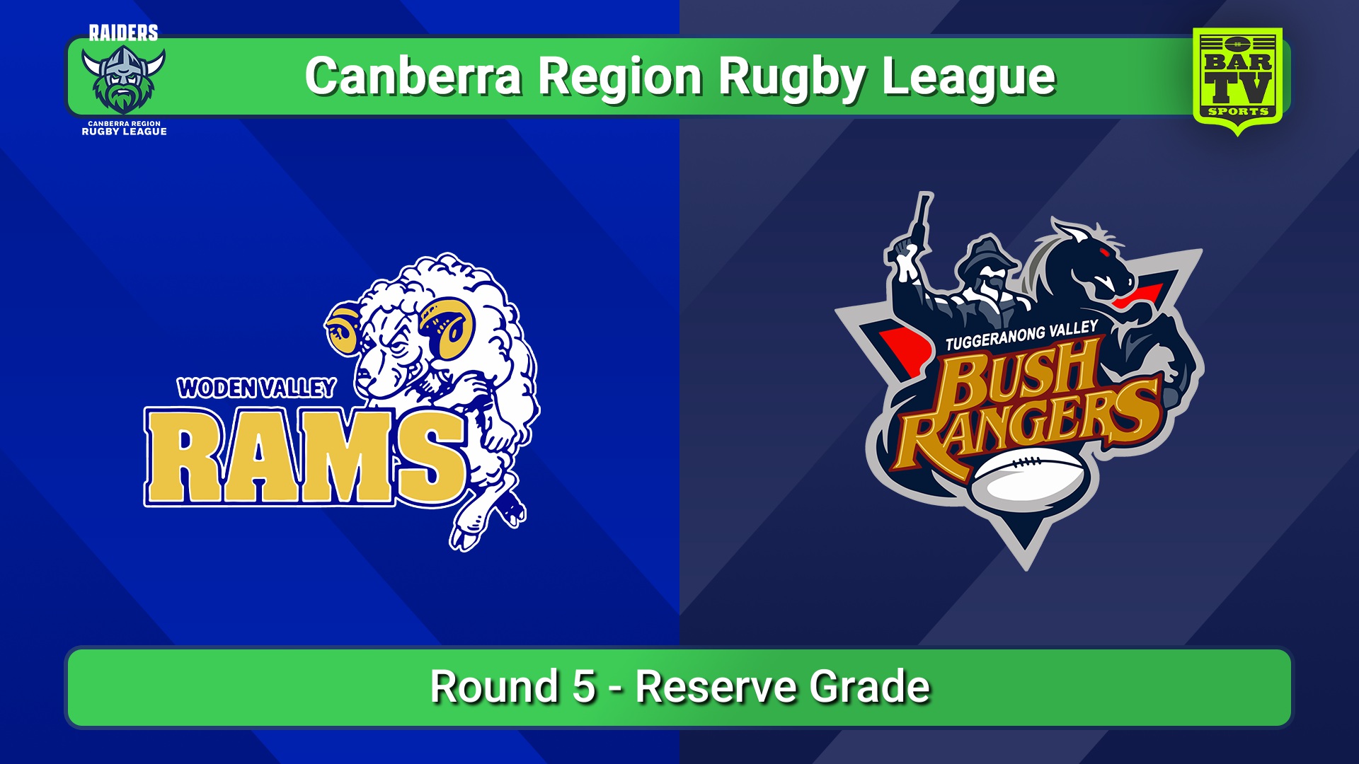 250510-video-Canberra Round 5 - Reserve Grade - Woden Valley Rams v Tuggeranong Bushrangers Slate Image