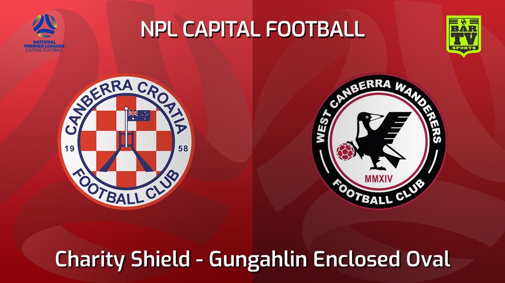 MINI GAME: Capital Womens Charity Shield - Canberra FC v West Canberra Wanderers FC Slate Image