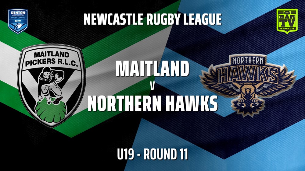 210612-Newcastle Round 11 - U19 - Maitland Pickers v Northern Hawks Slate Image