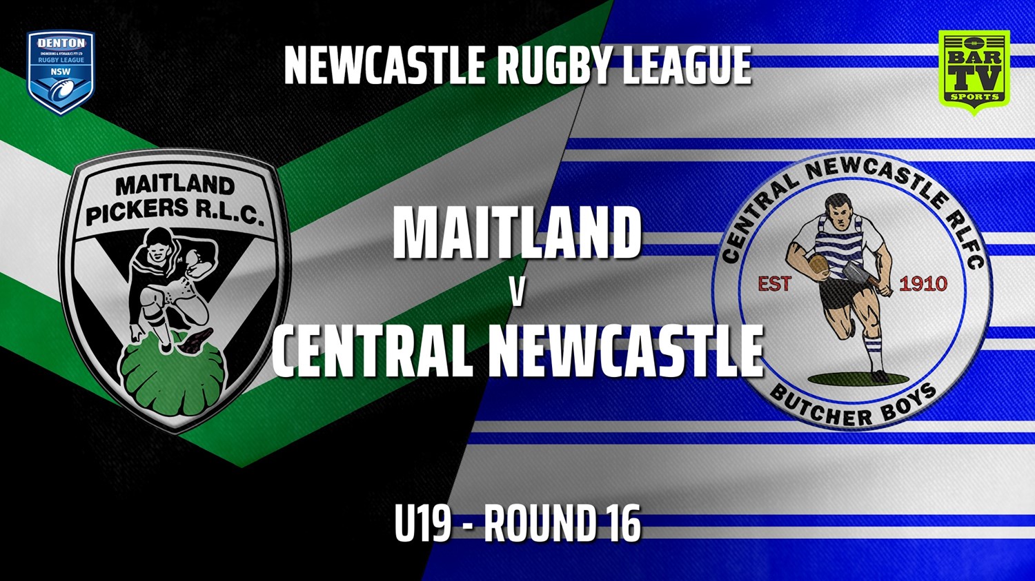 210724-Newcastle Round 16 - U19 - Maitland Pickers v Central Newcastle Slate Image