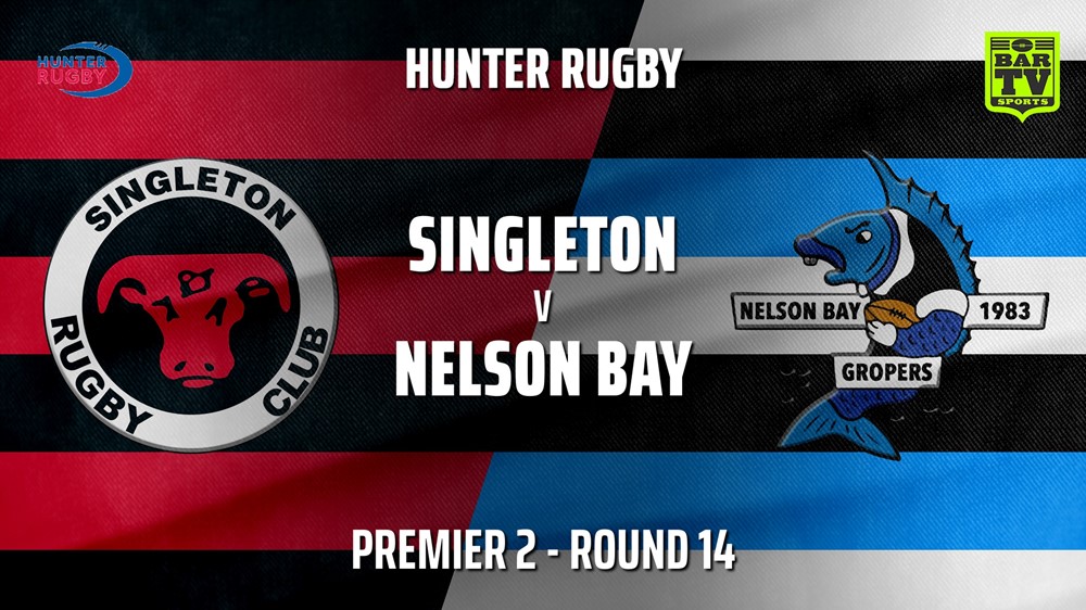 210724-Hunter Rugby Round 14 - Premier 2 - Singleton Bulls v Nelson Bay Gropers Slate Image