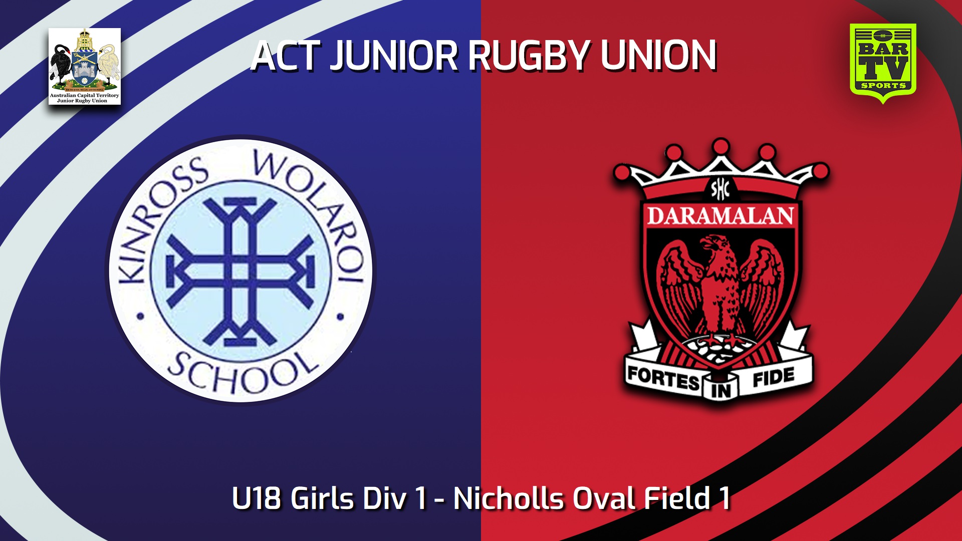 250914-video-ACT Junior Rugby Union Grand Final - U18 Girls Div 1 - Kinross Wolarioi School v Daramalan College Slate Image