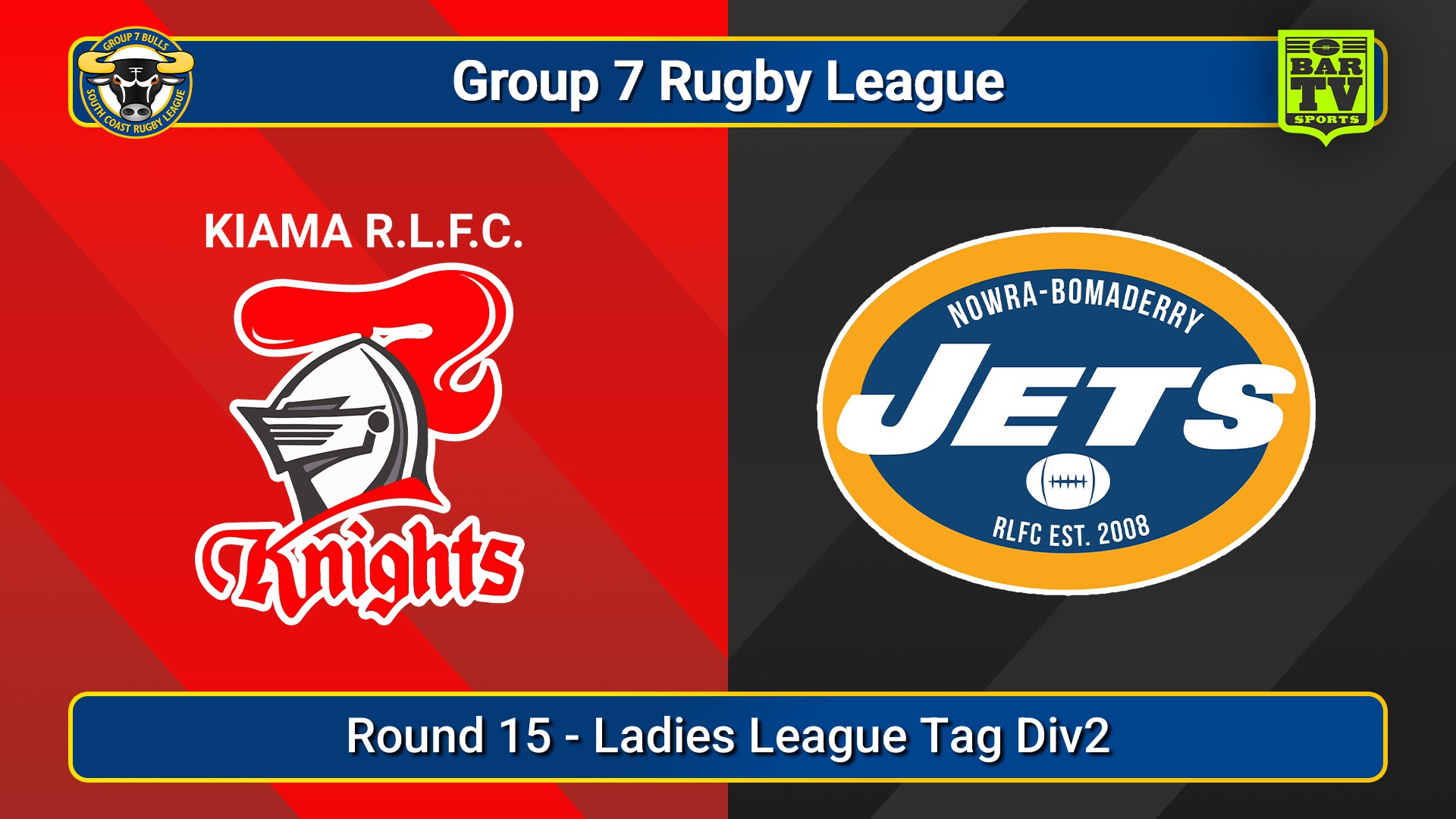 250803-video-South Coast Round 15 - Ladies League Tag Div2 - Kiama Knights v Nowra-Bomaderry  Slate Image