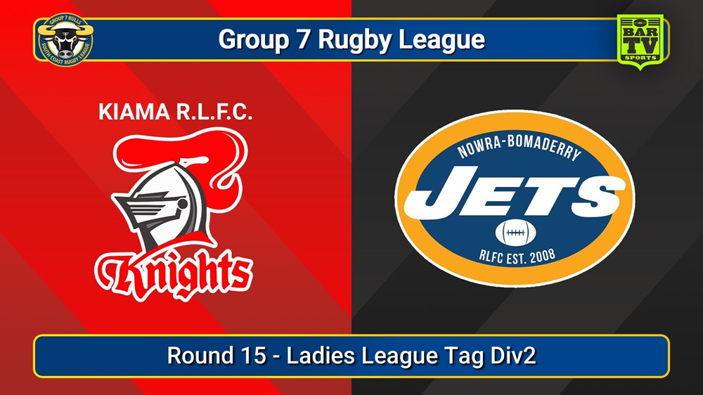250803-video-South Coast Round 15 - Ladies League Tag Div2 - Kiama Knights v Nowra-Bomaderry  Slate Image