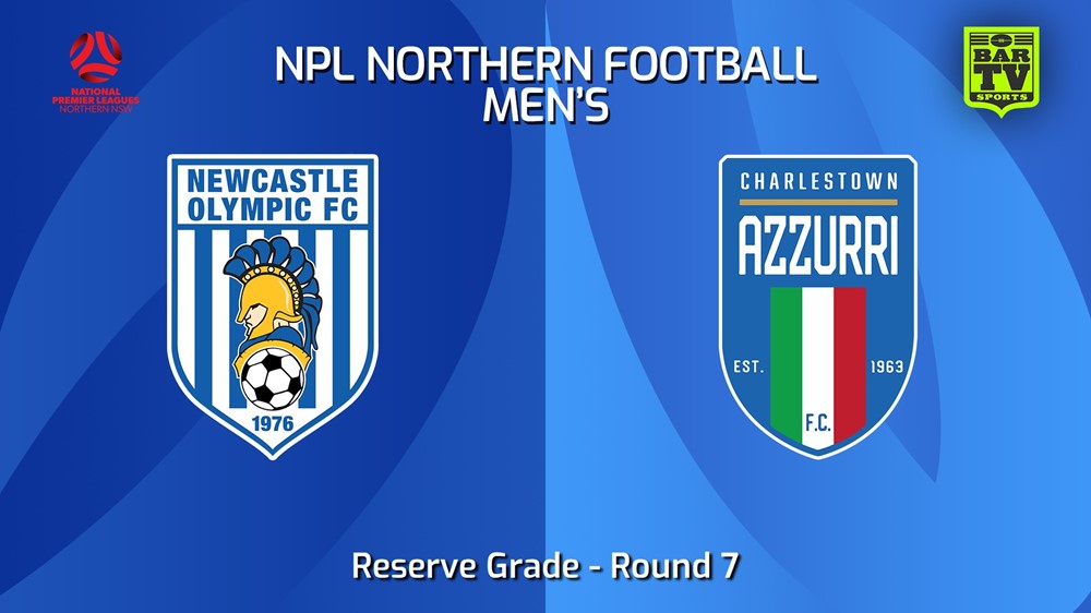 240414-NNSW NPLM Res Round 7 - Newcastle Olympic Res v Charlestown Azzurri FC Res Minigame Slate Image