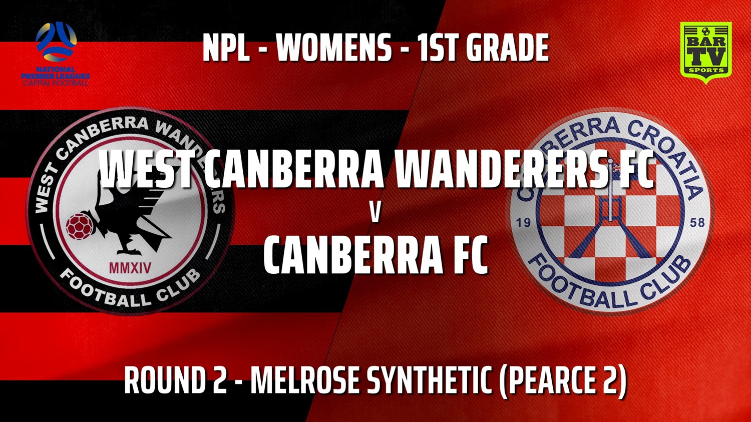 NPLW - Capital Round 2 - West Canberra Wanderers FC (women) v Canberra FC (women) Slate Image