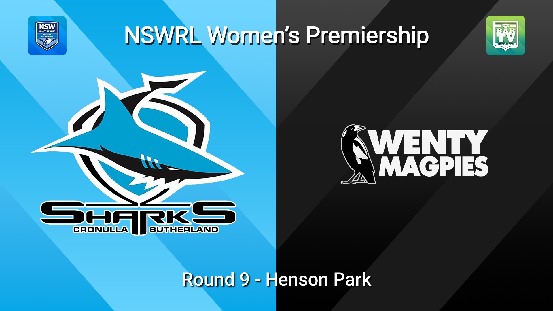 260815-video-NSW Women's Premiership Round 9 - Cronulla-Sutherland Sharks v Wentworthville Magpies  Slate Image