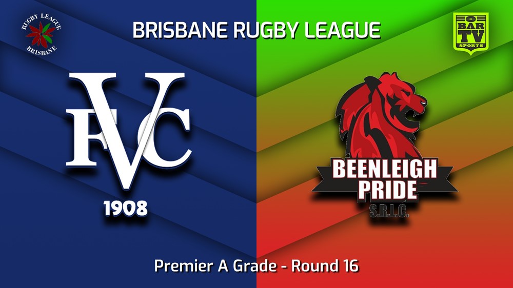 230722-BRL Round 16 - Premier A Grade - Valleys Diehards v Beenleigh Pride Slate Image