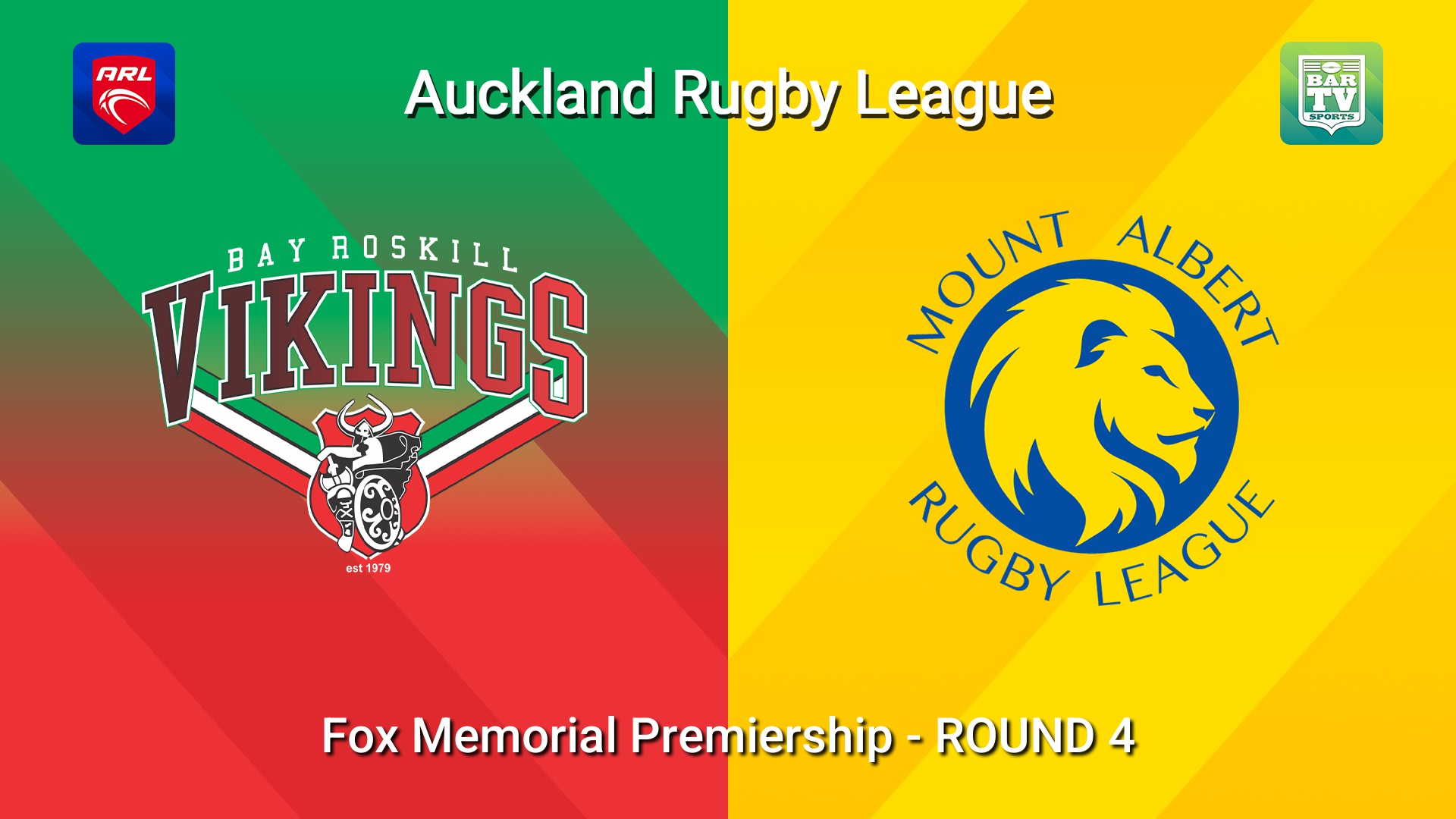 260516-video-Auckland RL ROUND 4 - Fox Memorial Premiership - Bay Roskill Vikings v Mt Albert Lions Slate Image