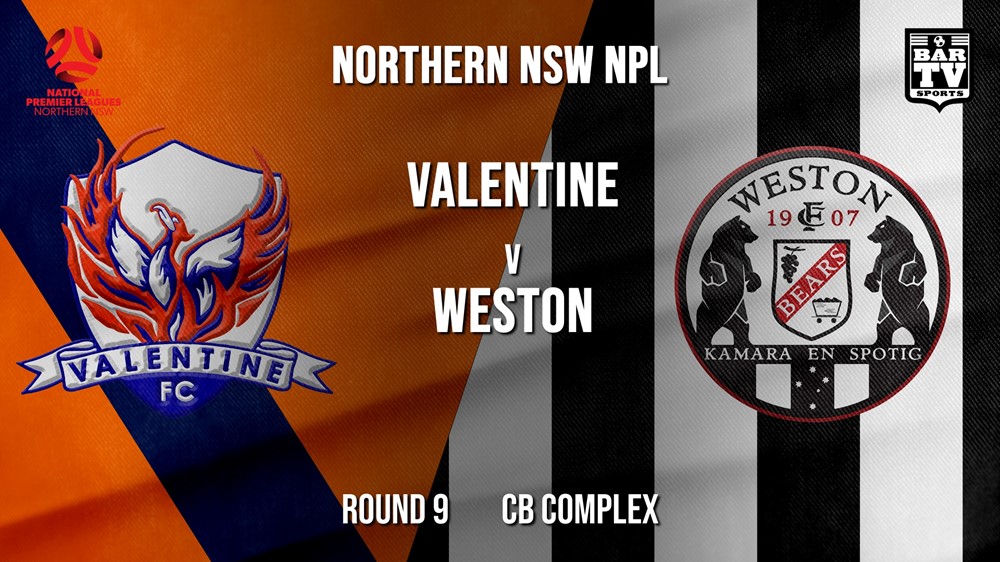 NPL - NNSW Round 9 - Valentine Phoenix FC v Weston Workers FC Slate Image