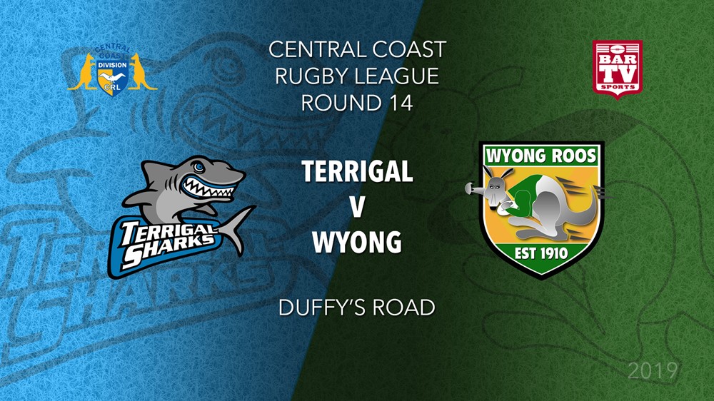 CCRL Round 14 - 1st Grade - Terrigal Sharks v Wyong Roos Slate Image