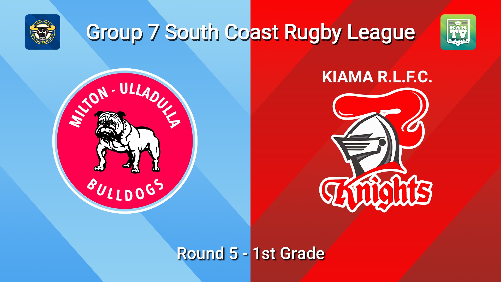 260510-video-South Coast Round 5 - 1st Grade - Milton-Ulladulla Bulldogs v Kiama Knights Slate Image