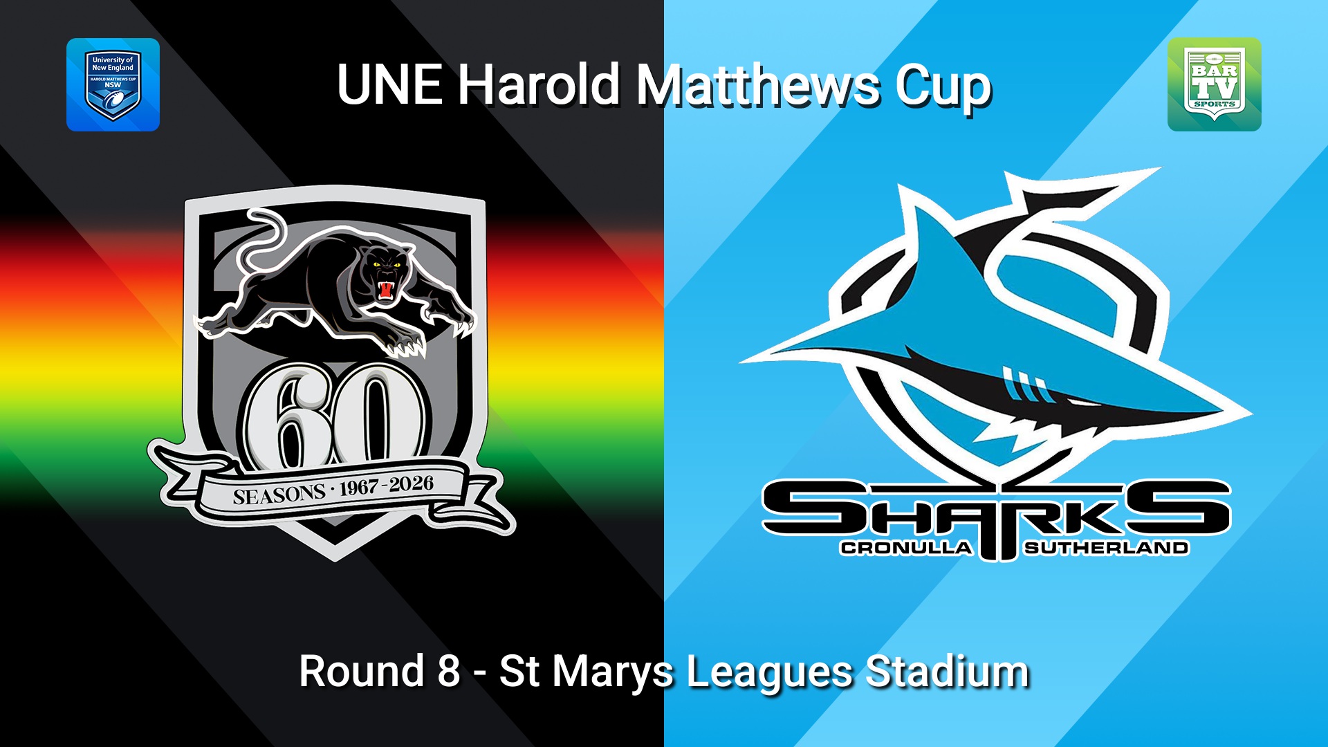 260328-video-UNE Harold Matthews Cup Round 8 - Penrith Panthers v Cronulla-Sutherland Sharks Slate Image