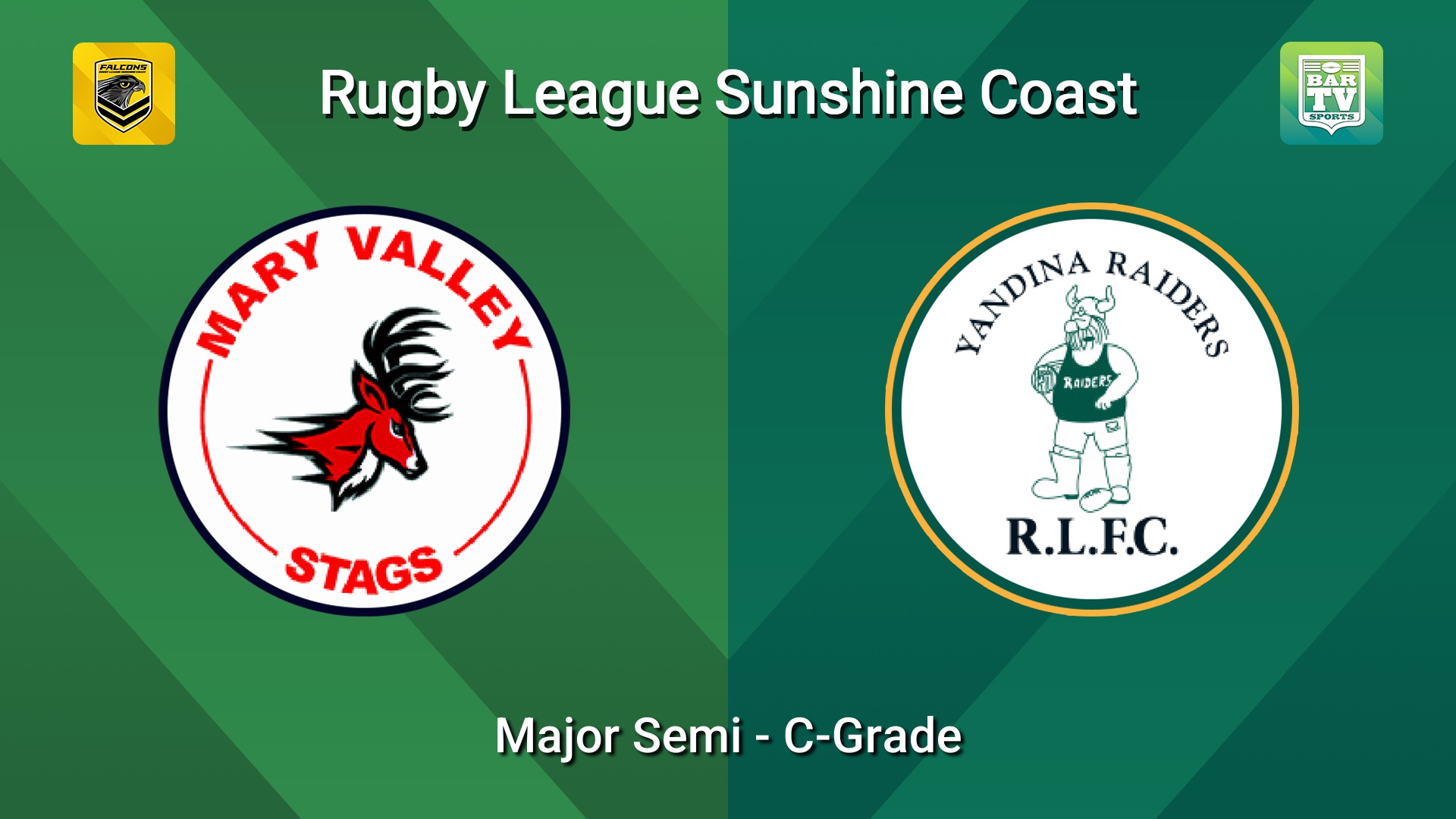 260829-video-Sunshine Coast RL Major Semi - C-Grade - Mary Valley Stags v Yandina Raiders Slate Image