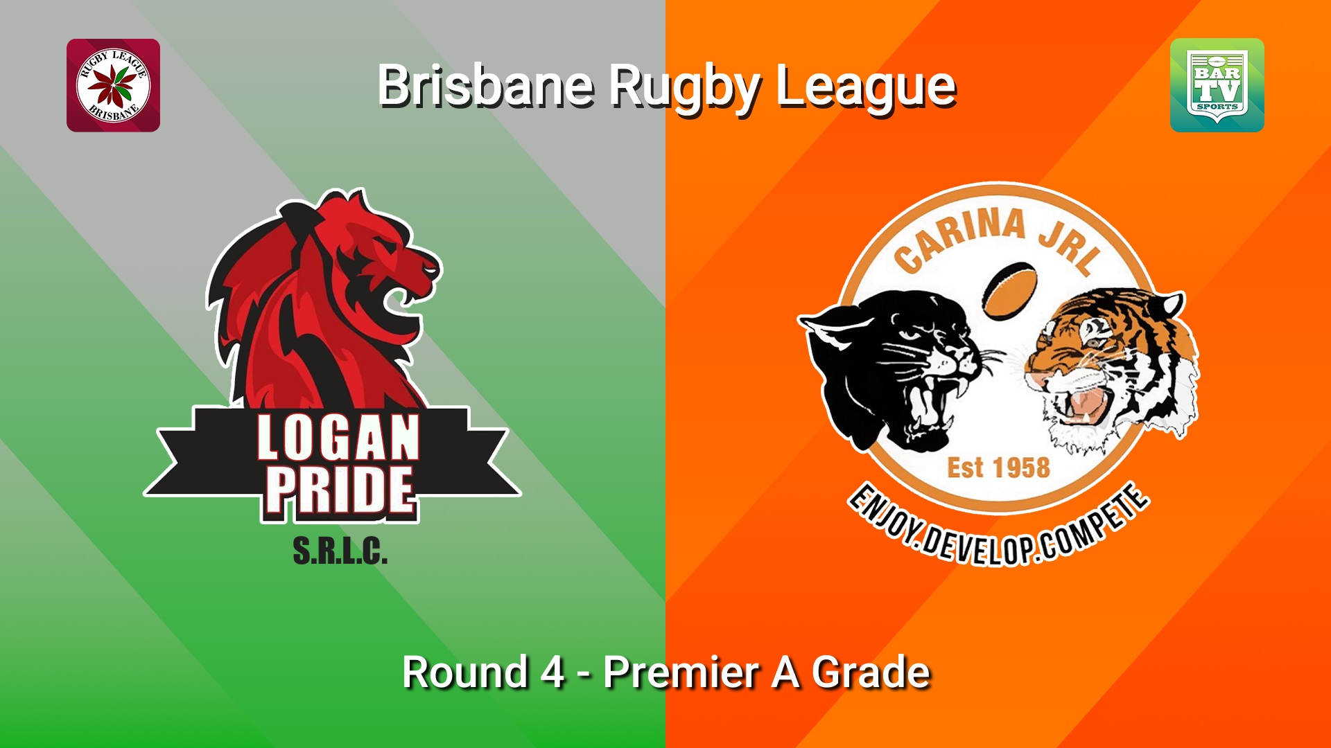 260411-video-BRL Round 4 - Premier A Grade - Logan Pride v Carina Juniors Slate Image