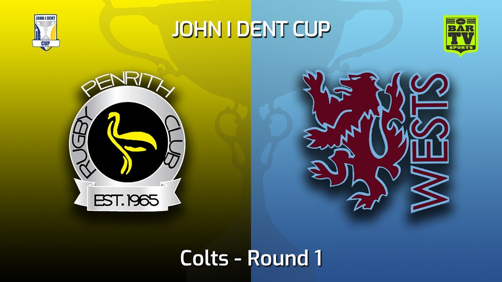 220423-John I Dent (ACT) Round 1 - Colts - Penrith Emus v Wests Lions Slate Image