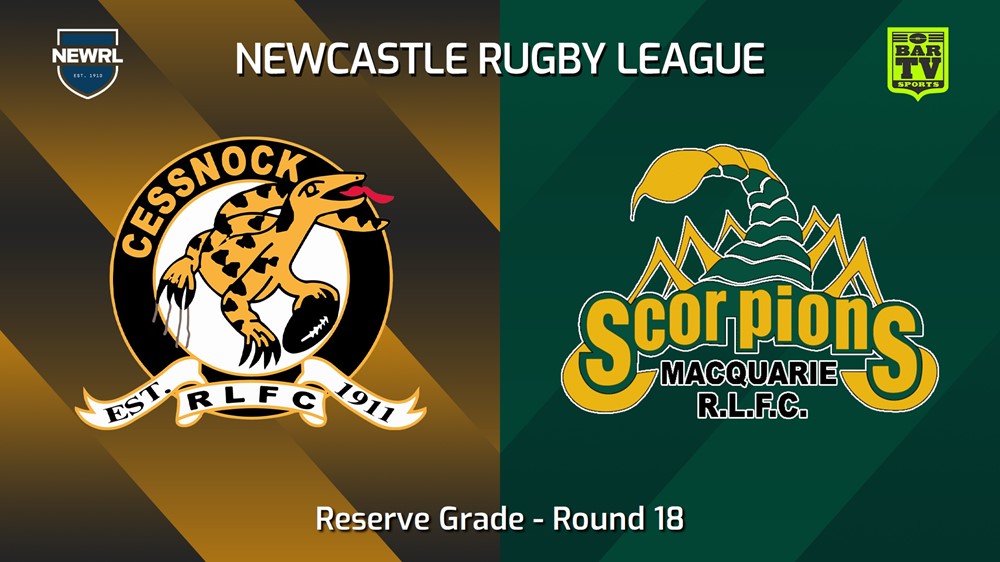 240825-video-Newcastle RL Round 18 - Reserve Grade - Cessnock Goannas v Macquarie Scorpions Slate Image