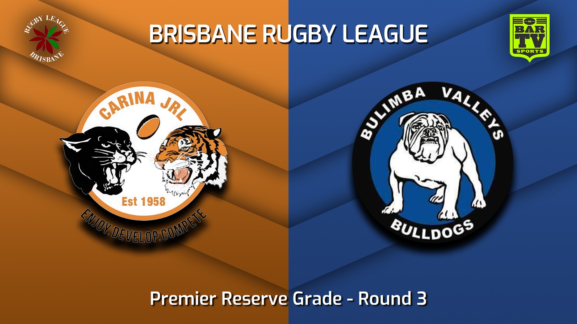 230401-BRL Round 3 - Premier Reserve Grade - Carina Juniors v Bulimba Valleys Bulldogs Slate Image