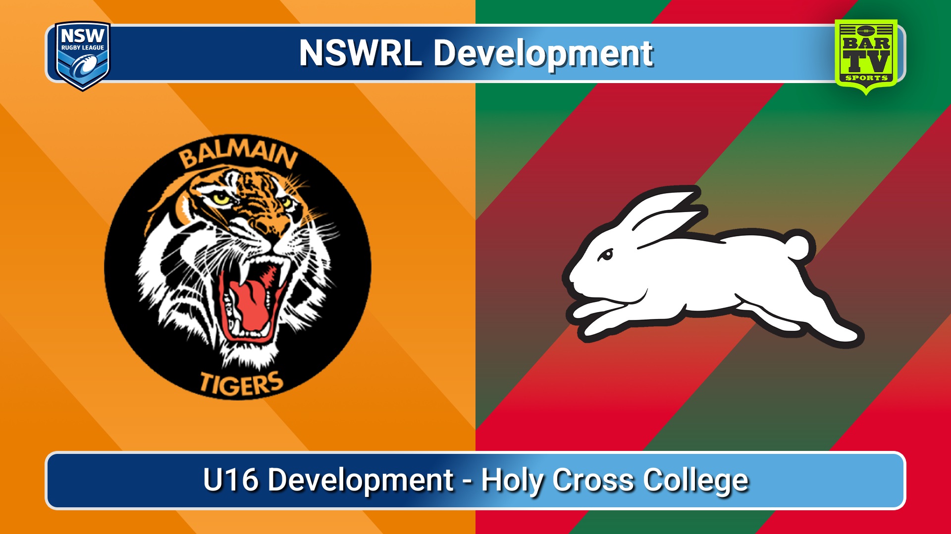 260402-video-NSWRL Development Development Match - U16 Development - Balmain Tigers v South Sydney Rabbitohs Slate Image