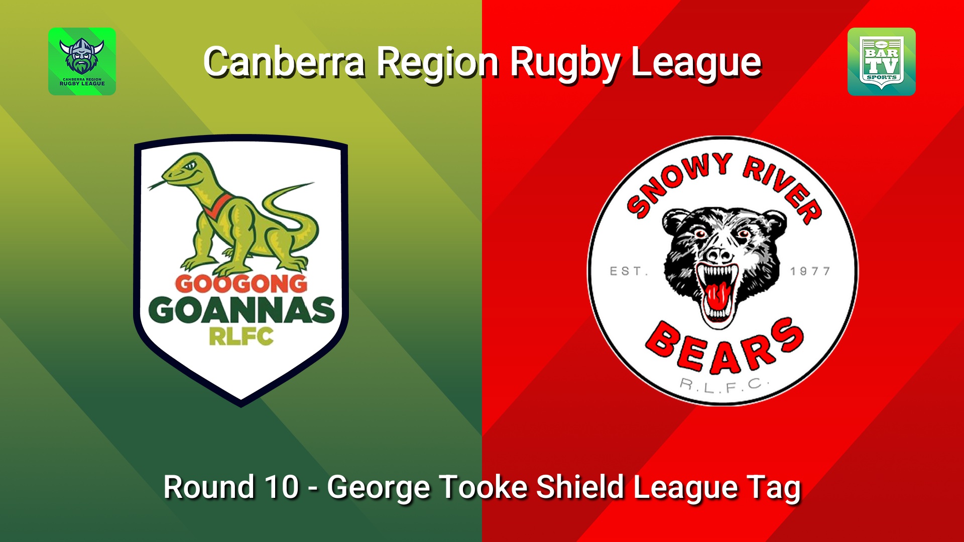260815-video-Canberra Round 10 - George Tooke Shield League Tag - Googong Goannas v Snowy River Bears Slate Image