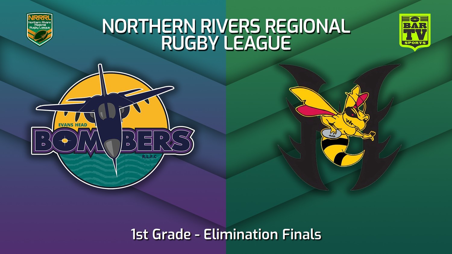 230819-Northern Rivers Elimination Finals - 1st Grade - Evans Head Bombers v Cudgen Hornets Minigame Slate Image