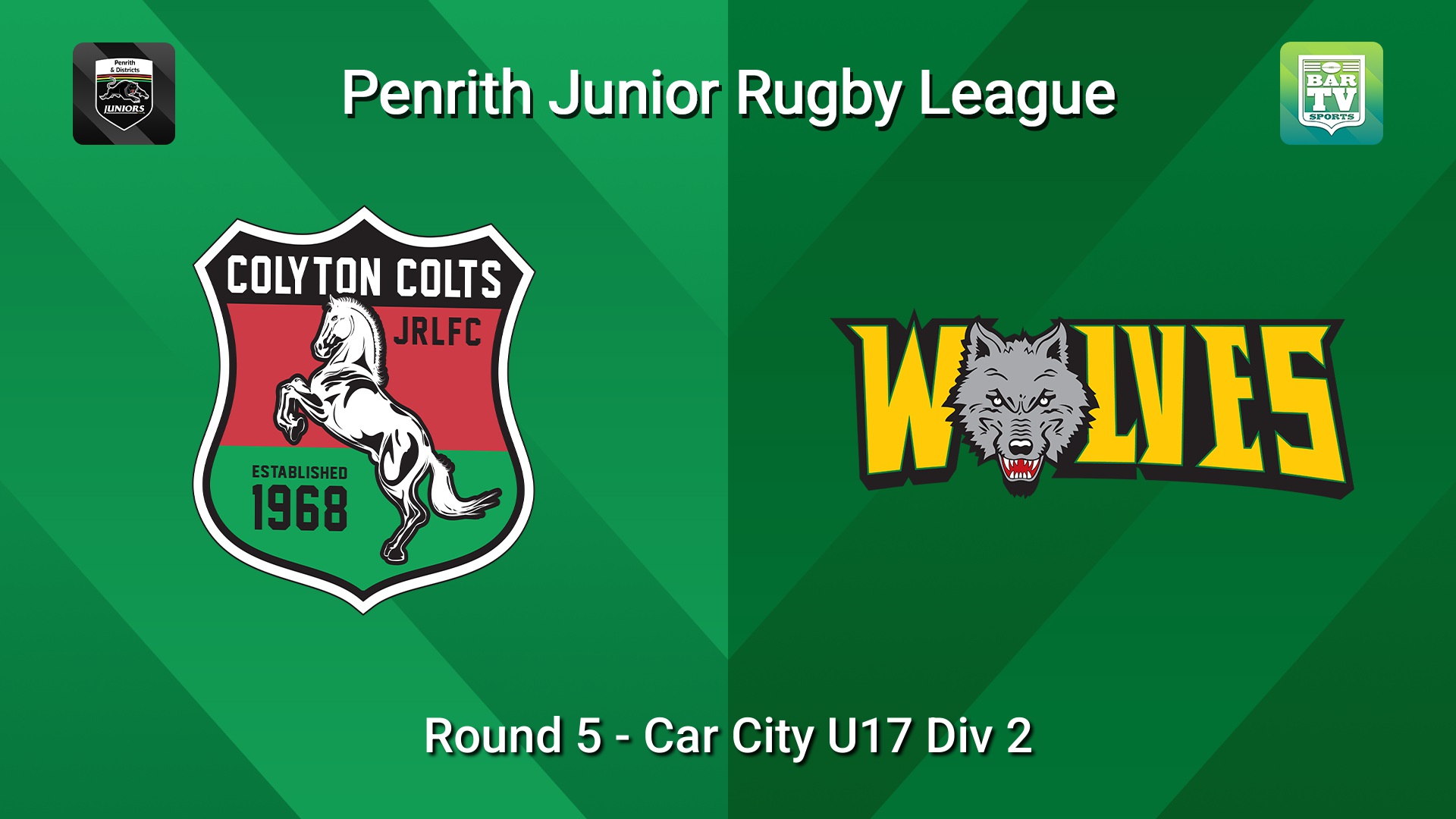 260523-video-Penrith & District Junior Rugby League Round 5 - Car City U17 Div 2 - Colyton v Windsor Wolves Slate Image