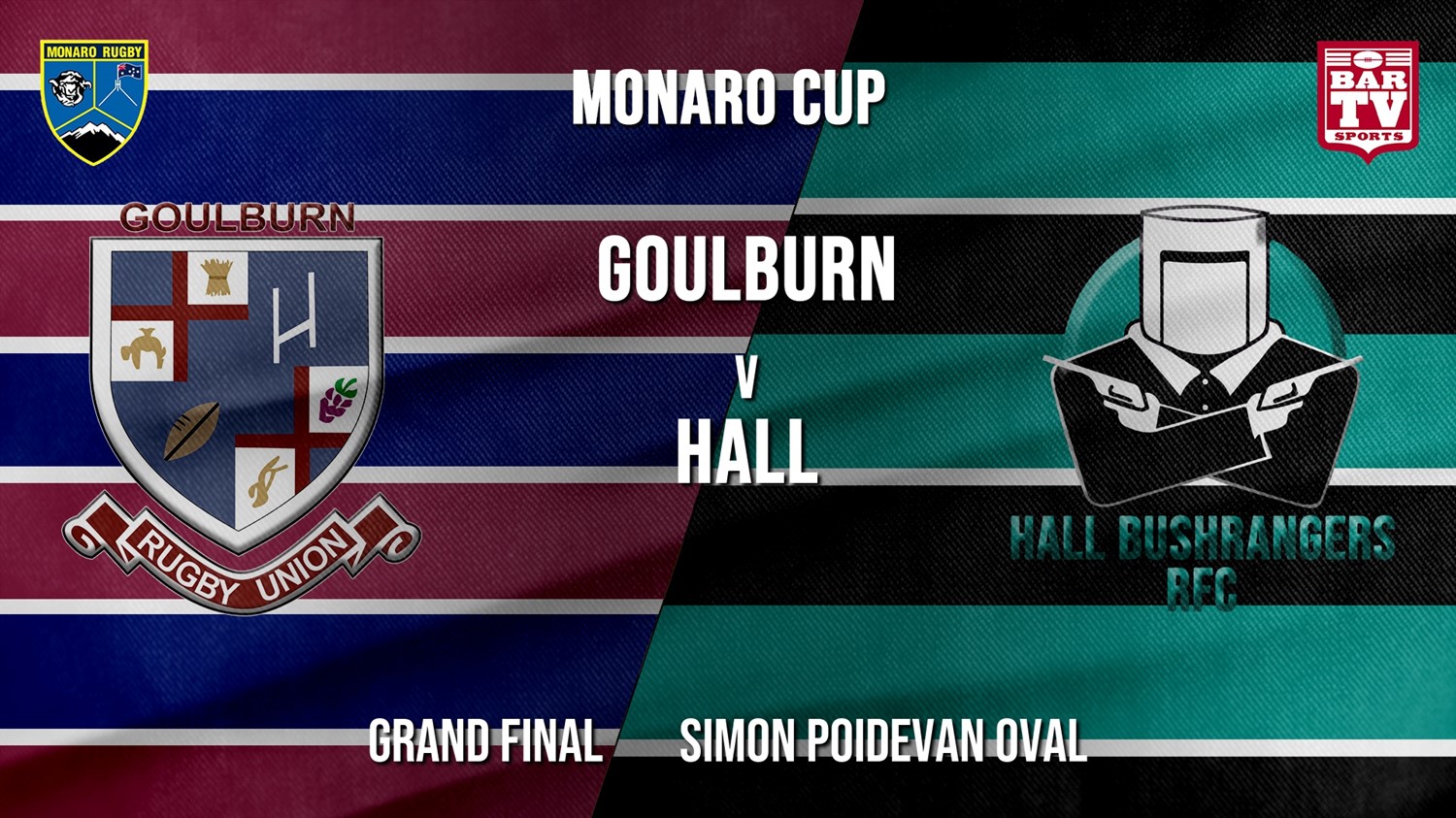 Monaro Cup Grand Final - 1st Grade - Goulburn v Hall Bushrangers Slate Image