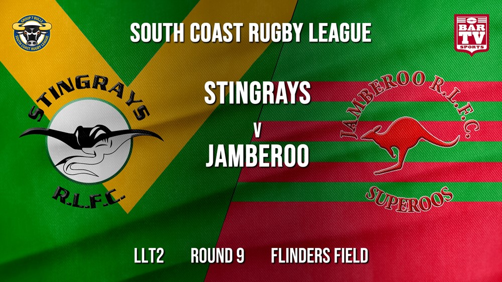 Group 7 RL Round 9 - LLT2 - Stingrays of Shellharbour v Jamberoo Slate Image